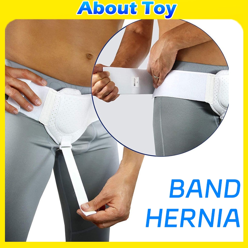 Celana Hernia Pria Dewasa BeltHernia Sabuk Penyangga Hernia TrussInguinal Untuk Pereda Nyeri