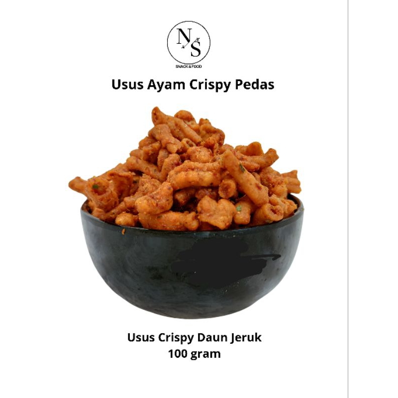 

NS Kripik Usus Ayam Crispy Pedas