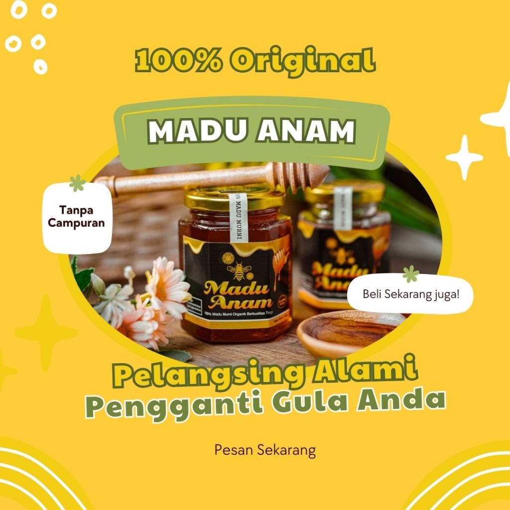

Madu Murni Asli 100% Original Tanpa Campuran PenggantI Gula Untuk Diet – MADU ANAM