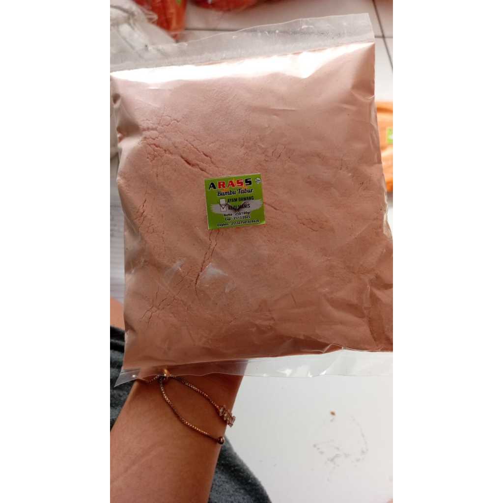 

ARASS Bumbu Tabur Rasa Keju Manis Berat 250gr