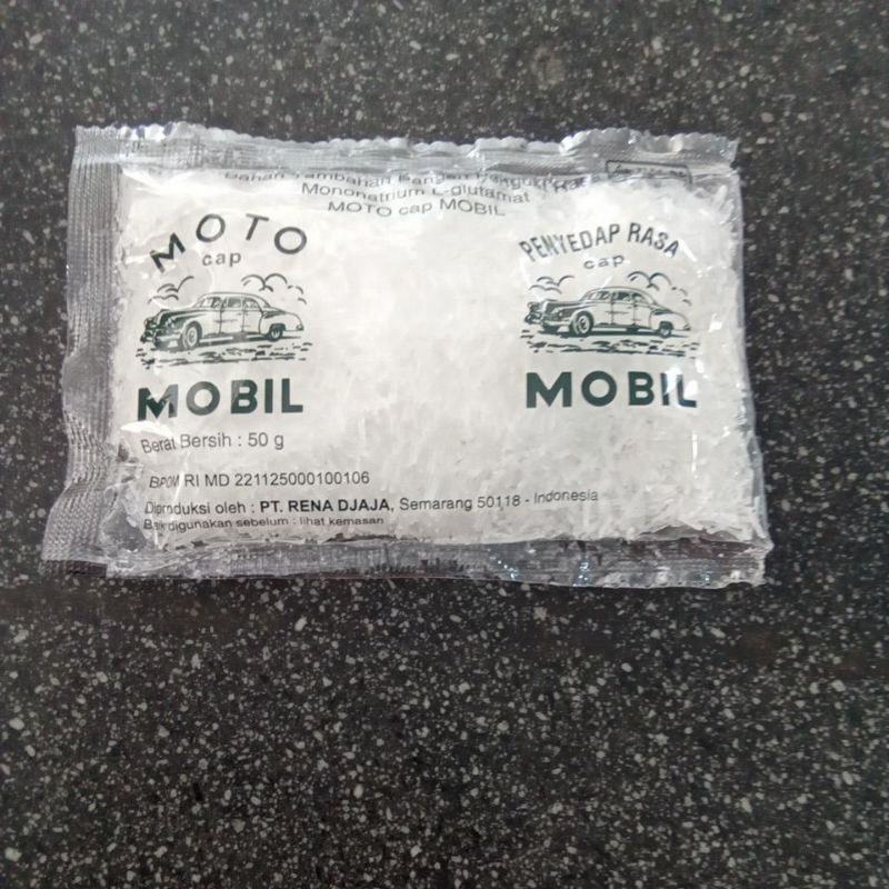 

Moto cap mobil 50g penyedap rasa