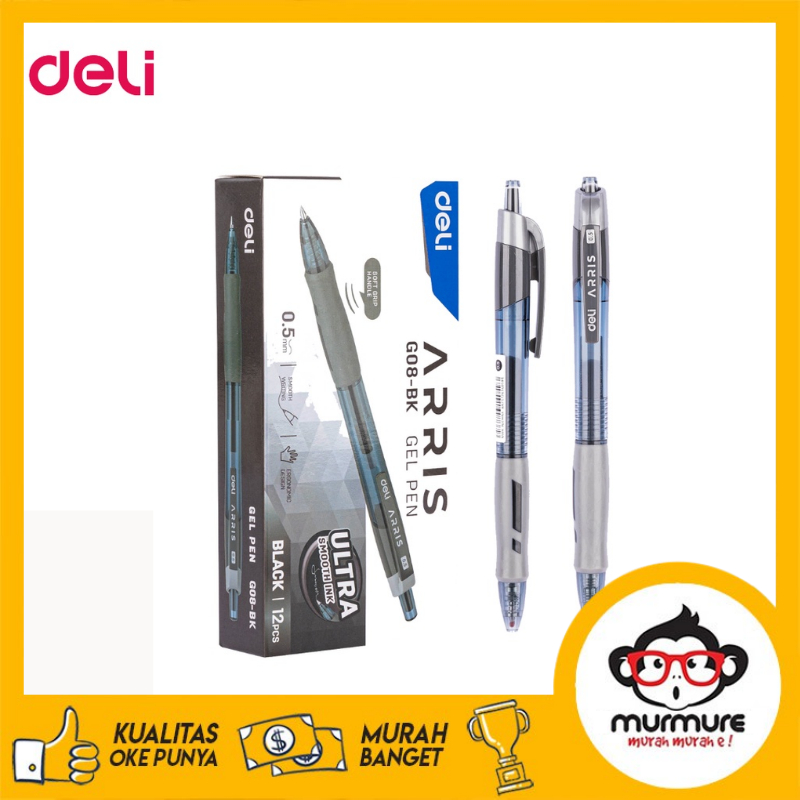 

MURMURE I 1 PCS GEL PEN DELI EG-08 BK