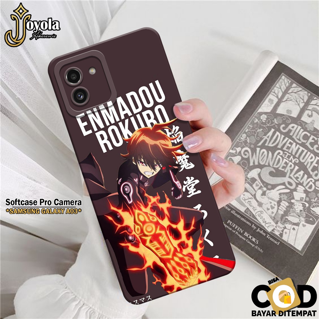 Case Samsung Galaxy A03 - Case Anime - Softcase Pro Camera Samsung Galaxy A03 Terbaru - Silikon Hp -