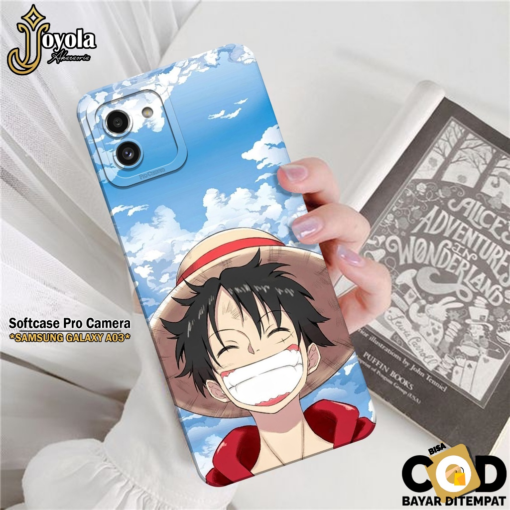 Case Samsung Galaxy A03 - Case Anime - Softcase Pro Camera Samsung Galaxy A03 Terbaru - Silikon Hp -