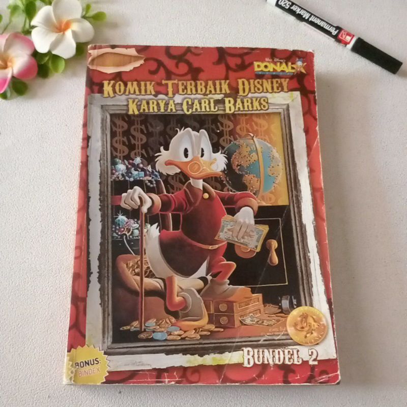 Komik Terbaik Disney karya Carl barks bundel 2 preloved