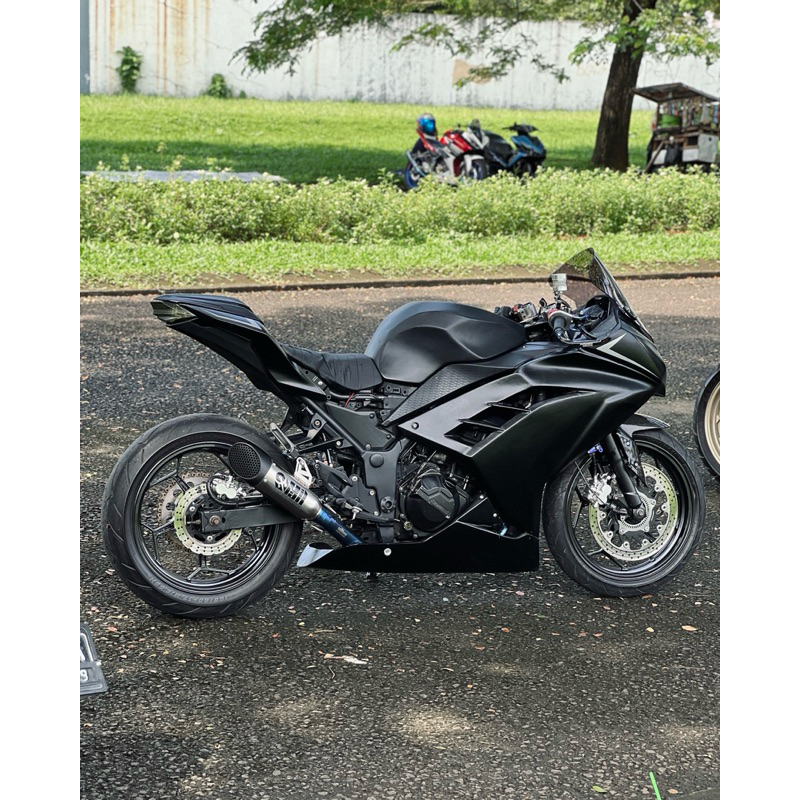 KNALPOT VILLAN TRIUMPH full system CBR250 ninja250 r25 mt25