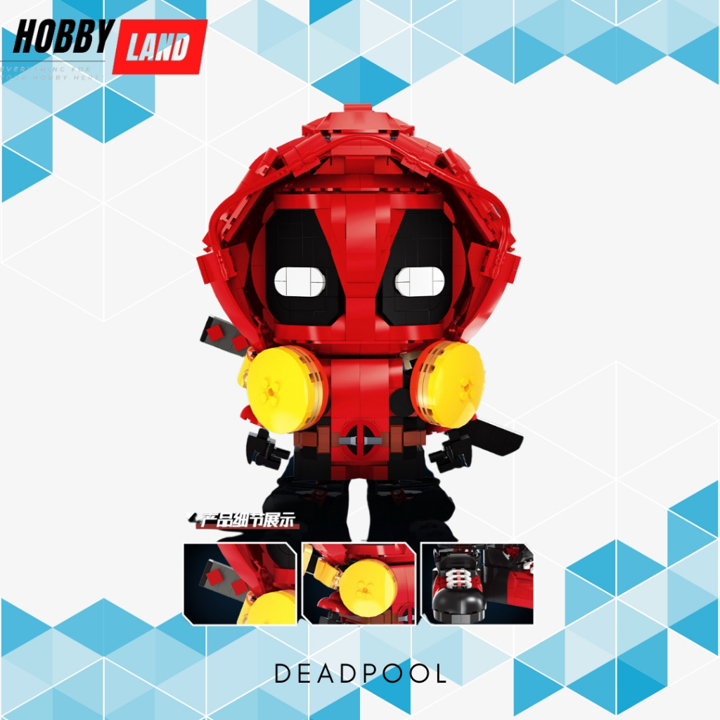 Mainan Brick Wangao Model DeadPool Dead Pool SonicGuard 488006