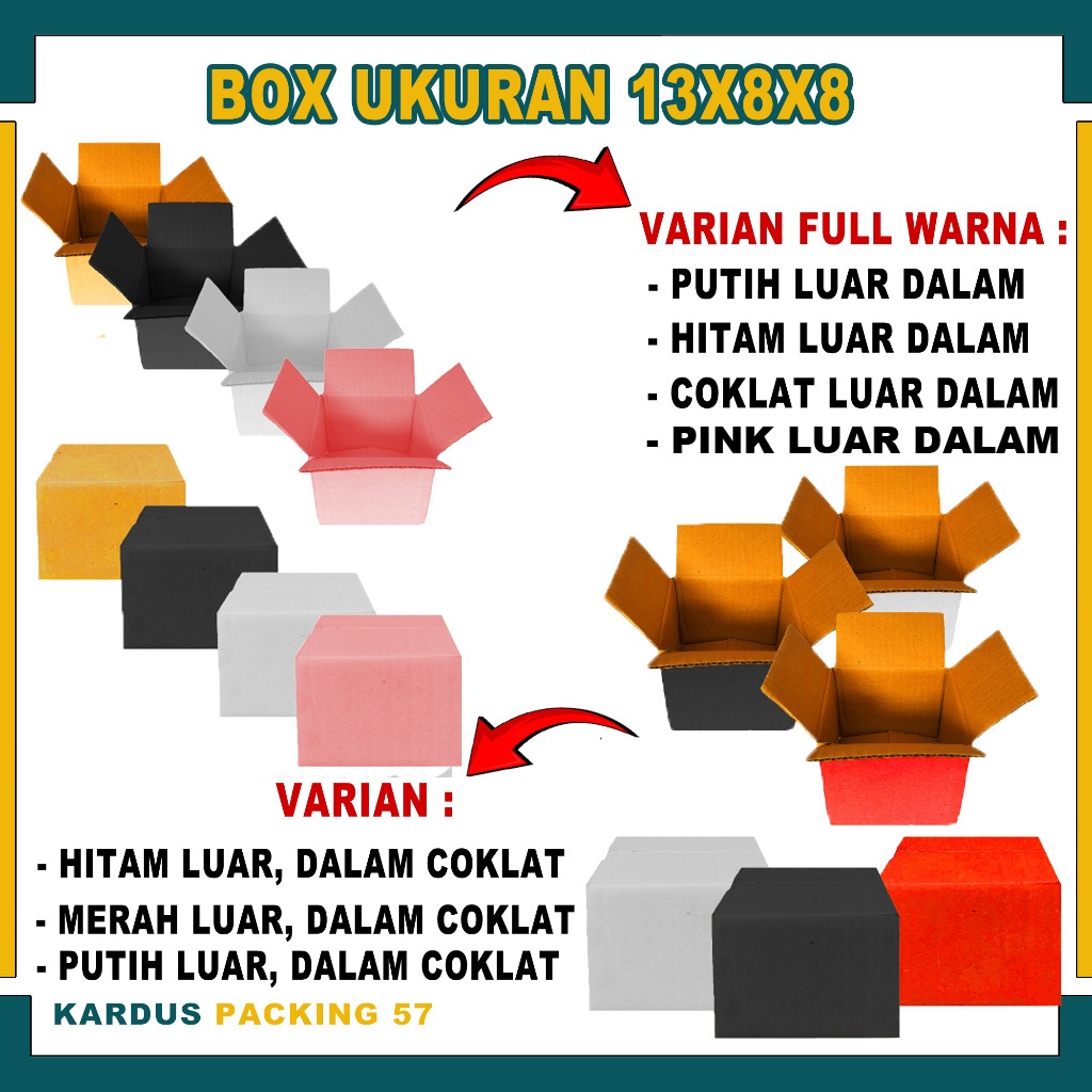 

Box 13x8x8 Cm / Box Packing A1 / Kotak Kado / Kotak Parfum / Aksesoris