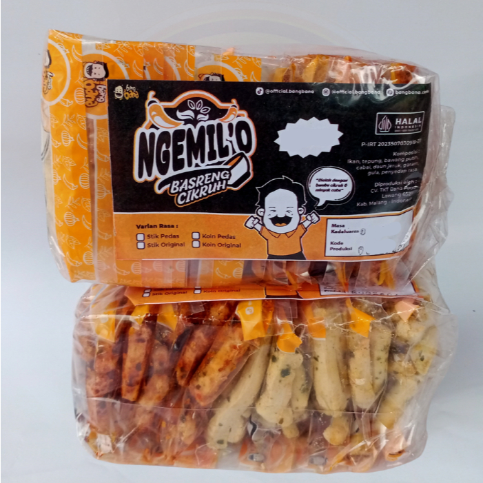 

Basreng Daun Jeruk Pedas Kemasan Pack (ISI 10 KEMASAN)