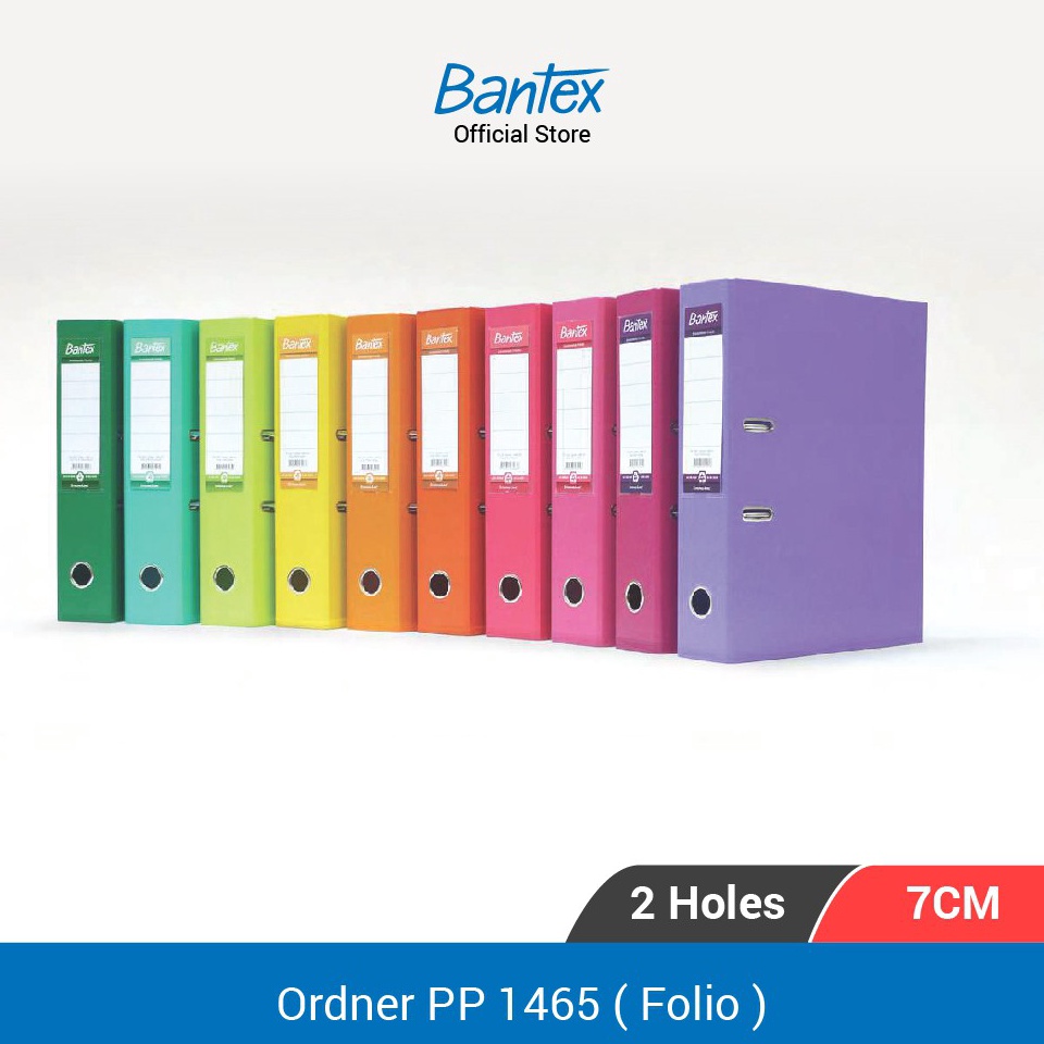 

Bantex Lever Arch File Ordner PP Folio 7cm Modern colours 1465 s WA9