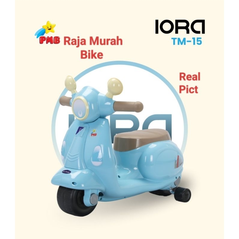 Mainan Anak Motoran Vespa Iora TM15 Motor Motoran Dorong Vespa Iora TM15 Motoran Dorong Iora TM15
