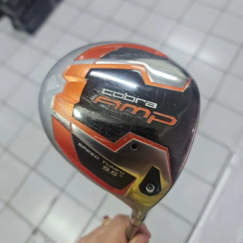 Stik golf Driver Cobra AMP speed tuned  9.5derajat  Shaft fujikura flek S Bekas
