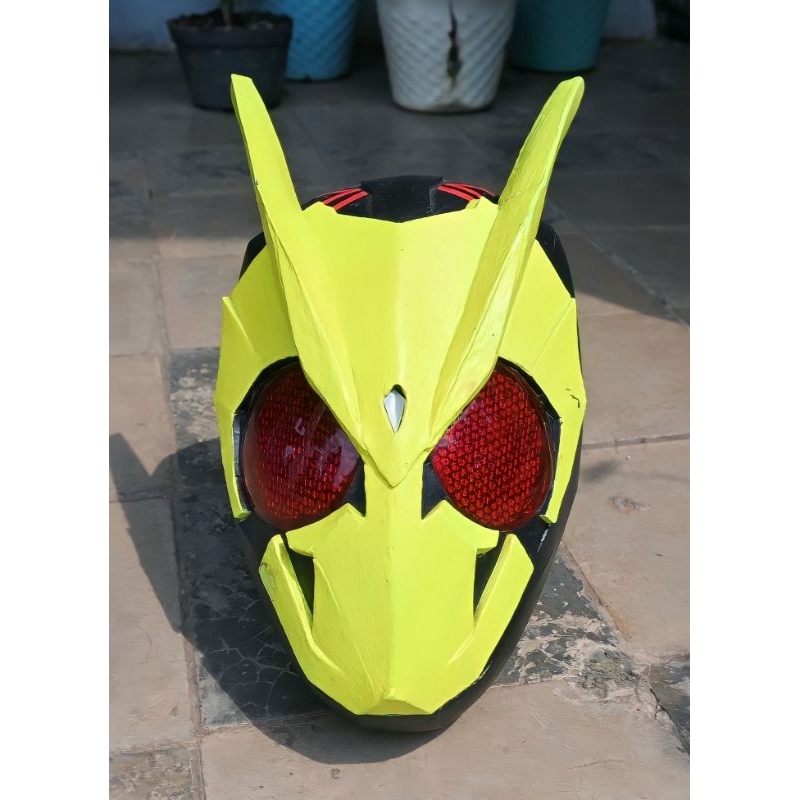 Helm topeng kamen  rider zero one cosplay Termurah ukuran Dewasa