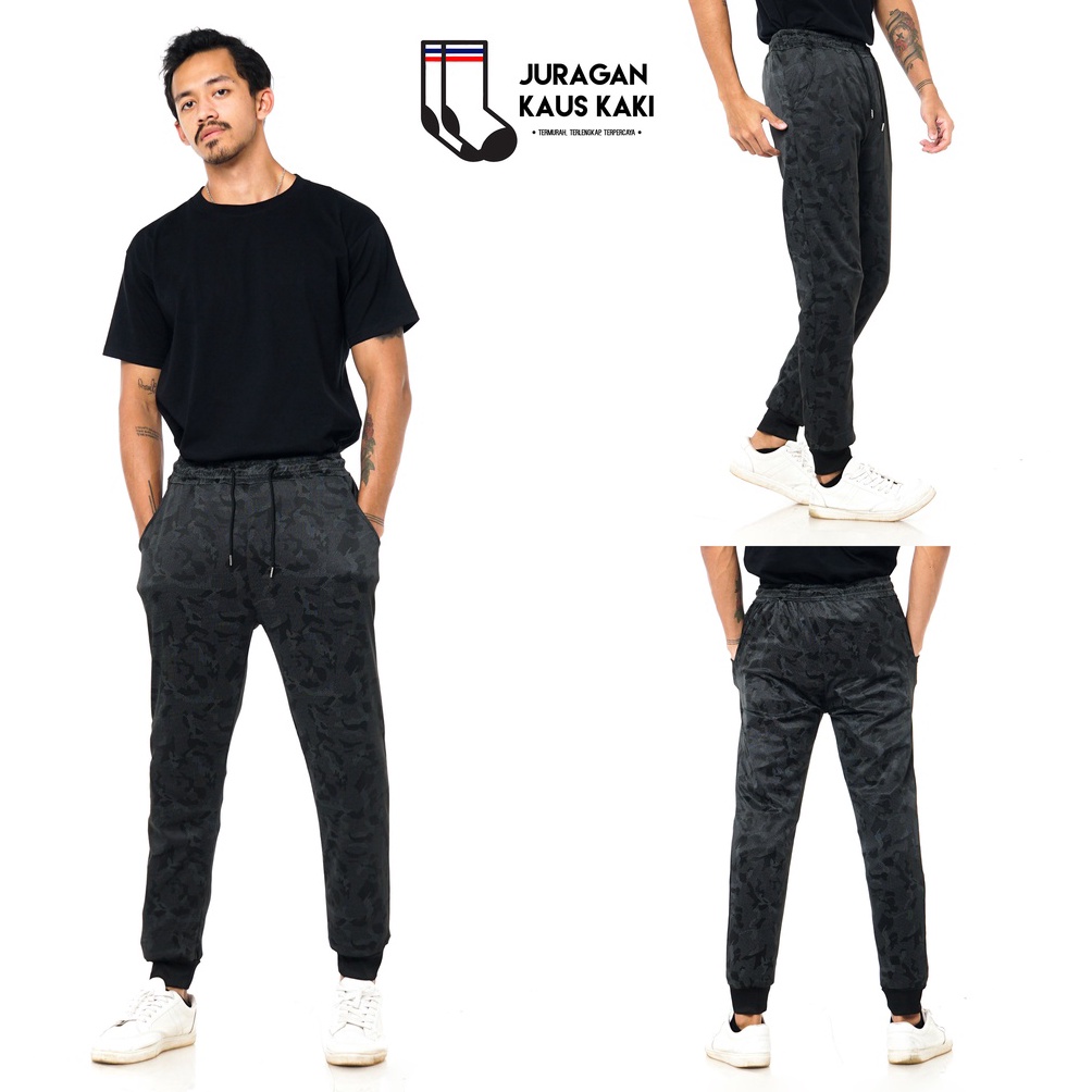 UPGRADE Celana Panjang Jogger Army Pria Training Olahraga Lari Gym Joger