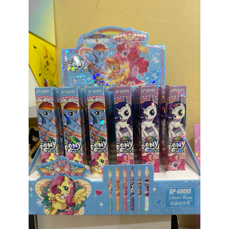 

1 BOX PEN BB PONY GOLD ISI 36