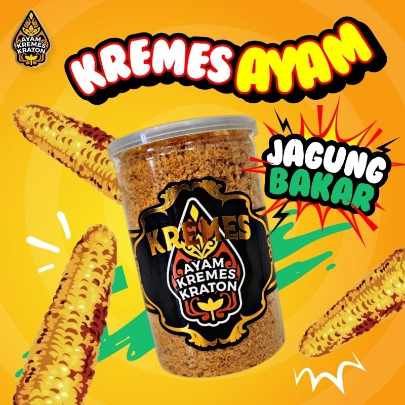 	 Kremes Kraton - Kremes Jagung Bakar 300g	