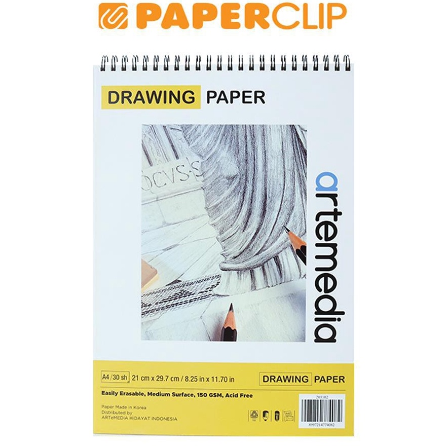 

SKETCH BOOK ARTEMEDIA A4 15GSM 2312 WIRE BOUND q L4H5