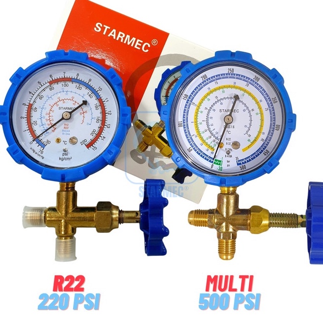 Manifold AC Single R32 R41a R22 Starmec d J4D6