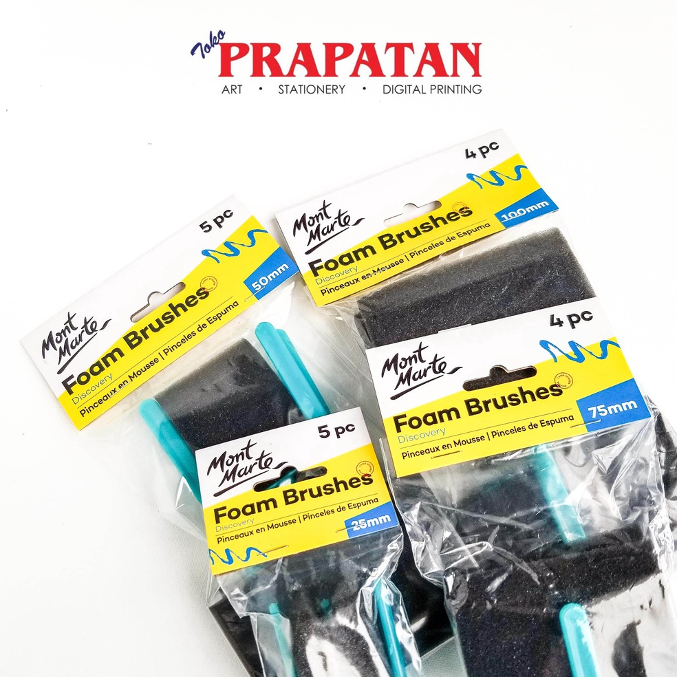 

Mont Marte Foam Brushes 251mm q K2M9
