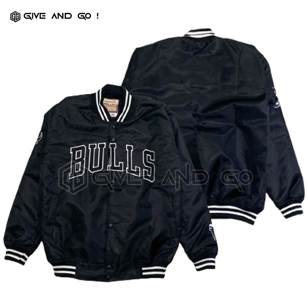 Jaket Varsity Chicago Bulls - Jaket Varsity OriginaL - Jaket Basketball - Model Terbaru Terlaris