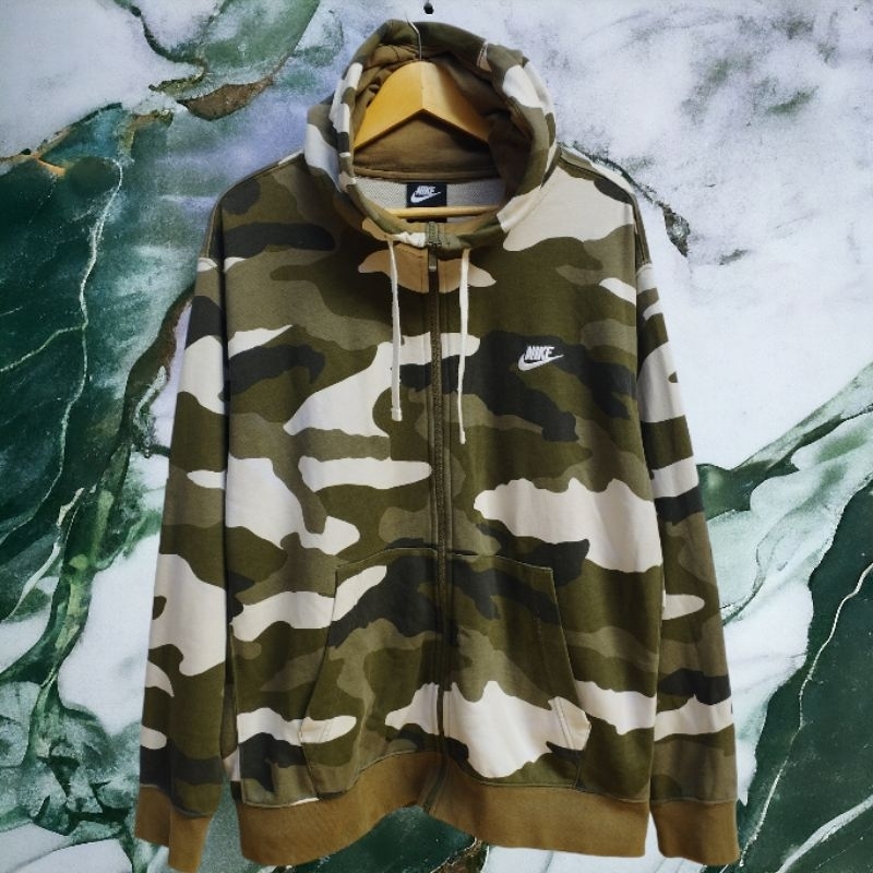 hoodie zipper nike Camo