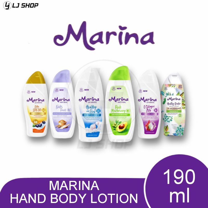 Marina Hand Body Lotion 190 ml