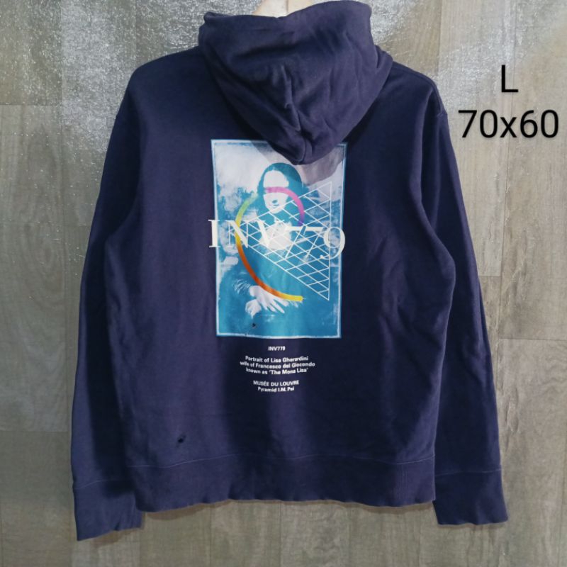 Hoodie UT Monalisa Art Second Original 100%