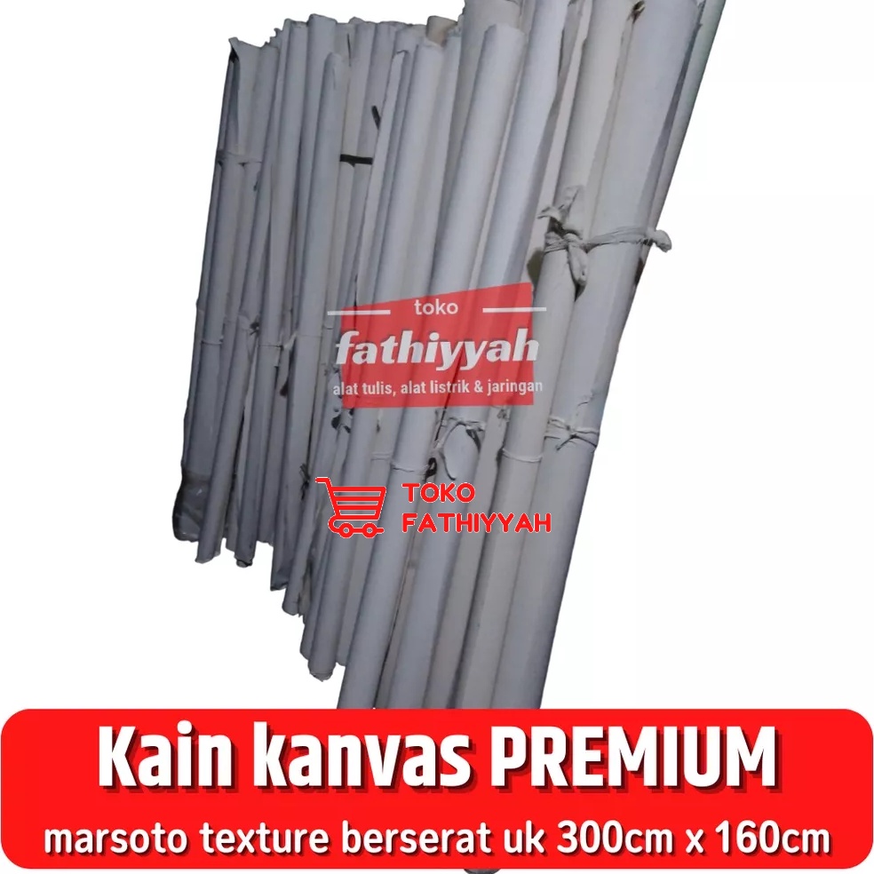 

kanvas lukis roll PREMIUM marsoto tebal termurah grosir 3cmx 16cm 2CM X 16CM x E4B3