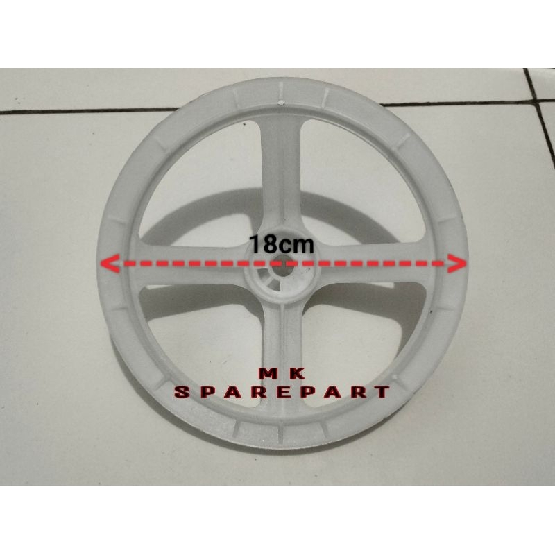 Pully Gearbox Mesin Cuci LG WP-700N 2 Tabung