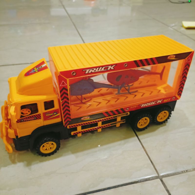 Truck Box Tronton Mainan Mobil Angkutan Barang