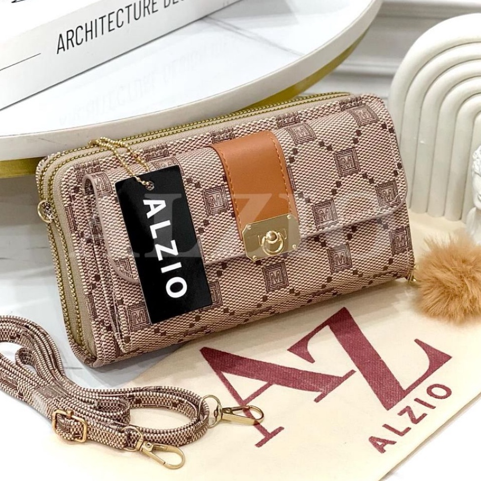 Terlaris ALZIO  dompet wanita 2rest 3ruang serbaa  DOMPET LAVA