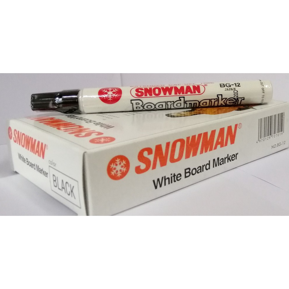 

Spidol Snowman BG12 Whiteboard 1 lusin q T6A7