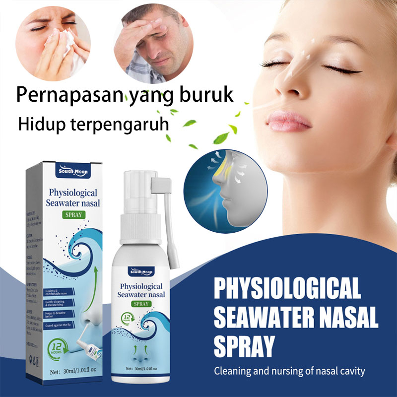 Nasal Spray Semprotan Hidung Obat Polip Hidung Air laut fisiologis Rhintis Spray Obat Sinus Spray Si