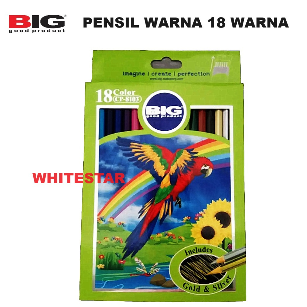 

pensil warna big 18 warna