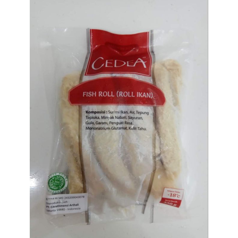 

Cedea fishroll 250 gram