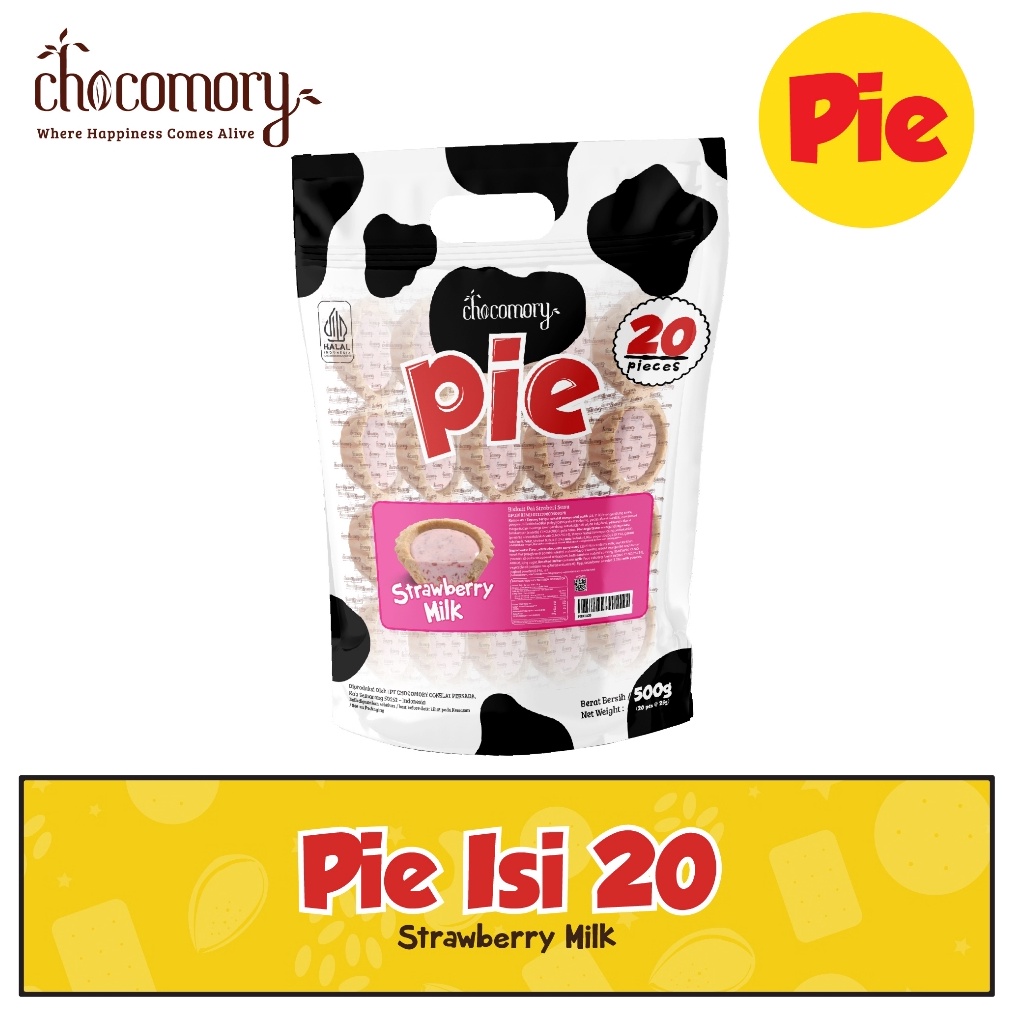 

MURAH MERIAH Chocomory Strawberry Pie isi 2 5g