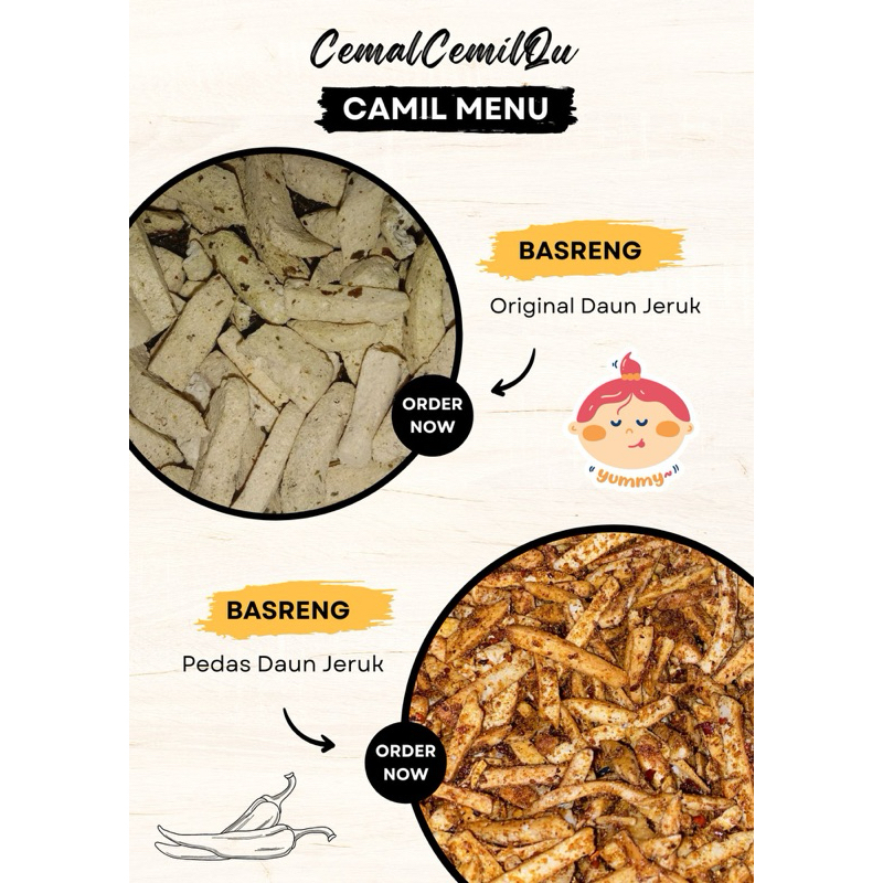 

TERMURAH BASRENG PEDAS ORIGINAL DAUN JERUK 100gr