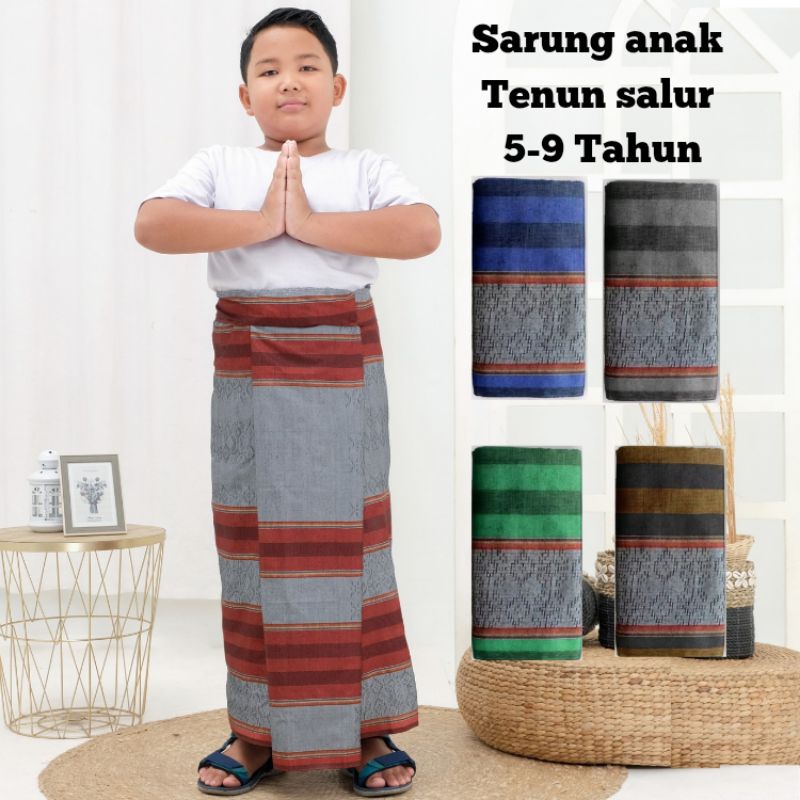 Sarung Anak Laki Laki Tenun Murah 5-9 Tahun