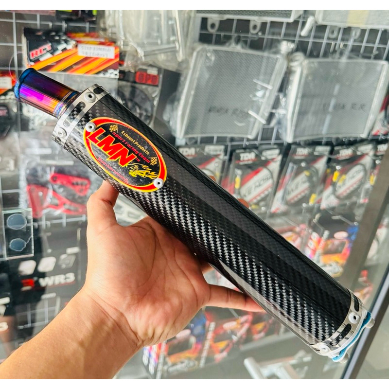 SILENCER HBY LMN NINJA R SS ZX ORIGINAL THAILAND CARBON TITANIUM