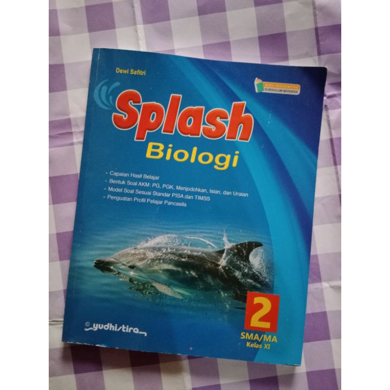 Buku kurikulum merdeka kelas 11, splash Biologi