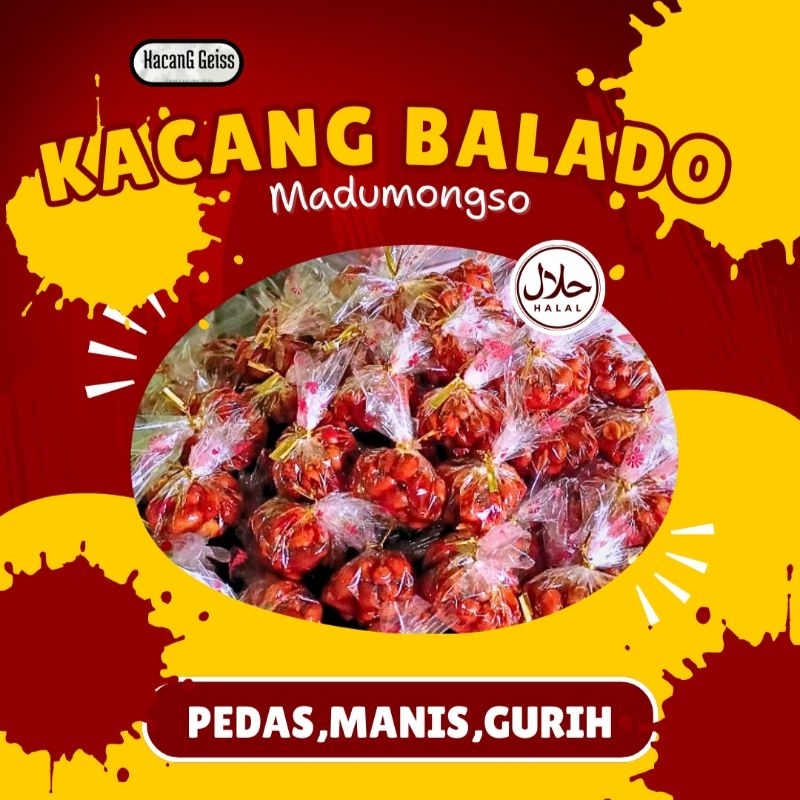 

ENAK Kacang balado madumongso isi 33pcs Camilan