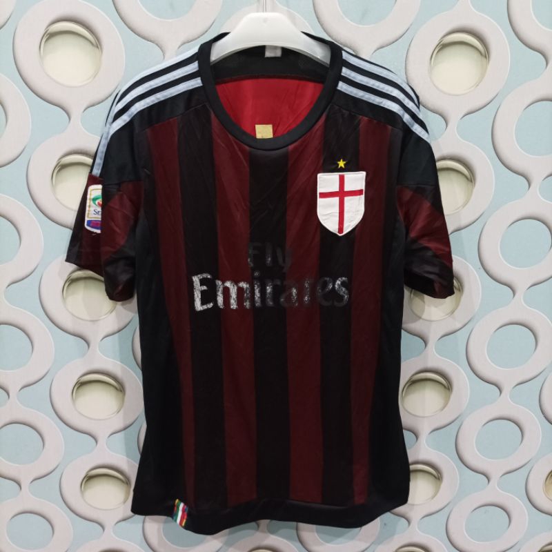 KAOS JERSEY PRIA SECOND AC MILAN SIZE L JSR011