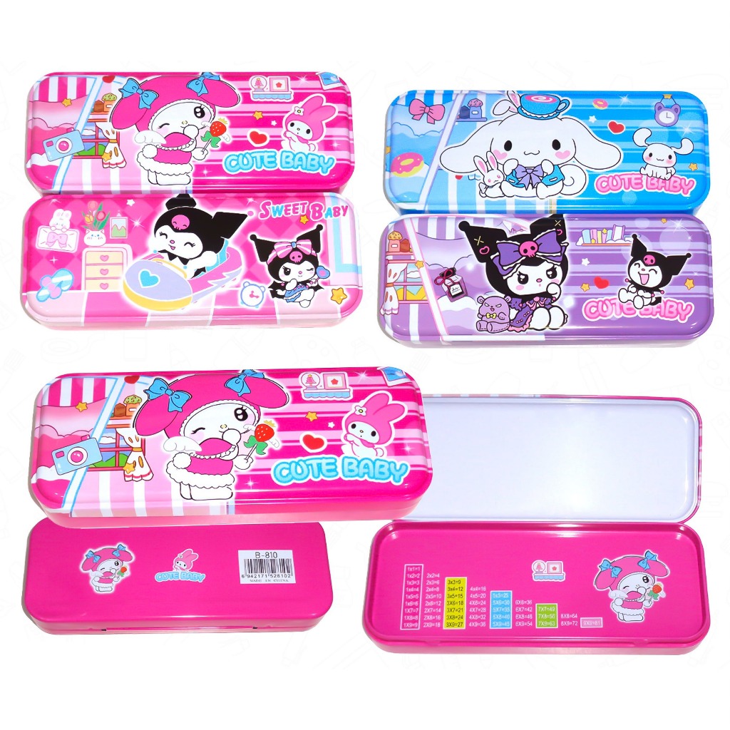 

Pencil Case Kaleng B-810 Sanrio