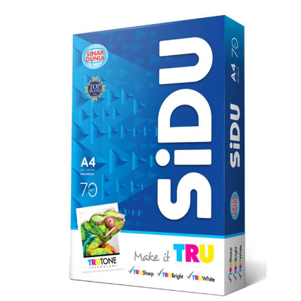 

SIDU - Kertas HVS Putih A4 70 Gr Sinar Dunia - 1 Rim