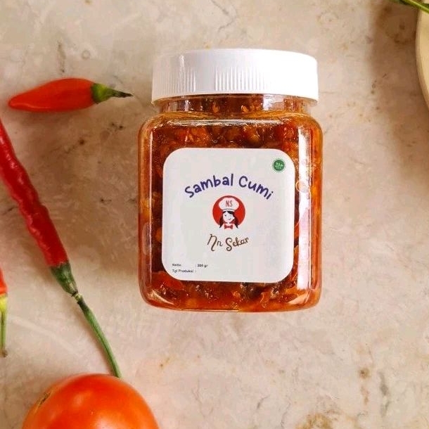 

SAMBAL CUMI NONA SEKAR PEDAS MANTAPPP - Netto 200gr Homemade