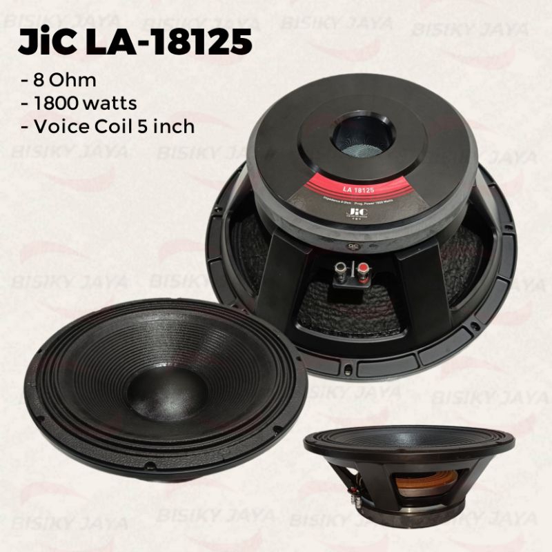 Speaker 18 inch JIC LA 18125 Original Speaker JIC LA18125