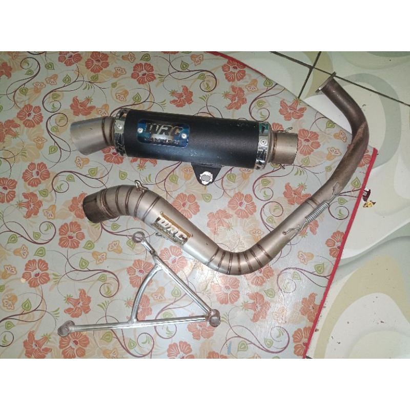 knalpot wrc fullset pnp vario led old