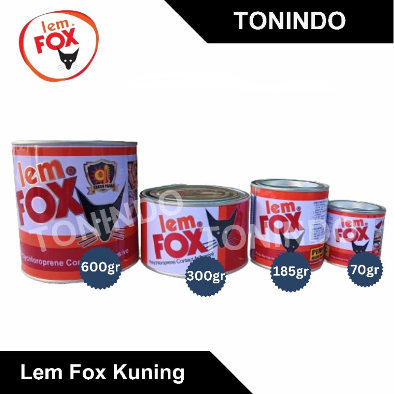 Lem Fox Lem Kuning Kaleng