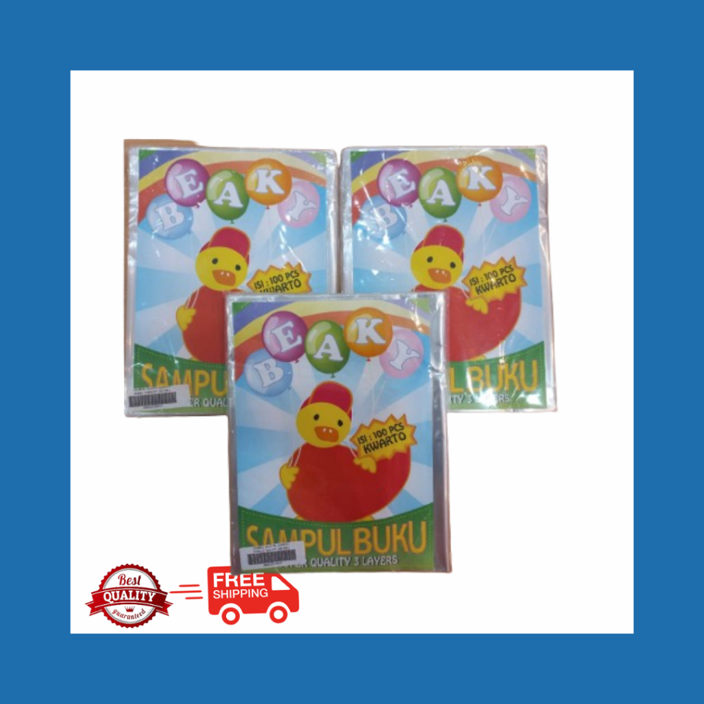 

SAMPUL PLASTIK QUARTO DONALD BEACKY (100)