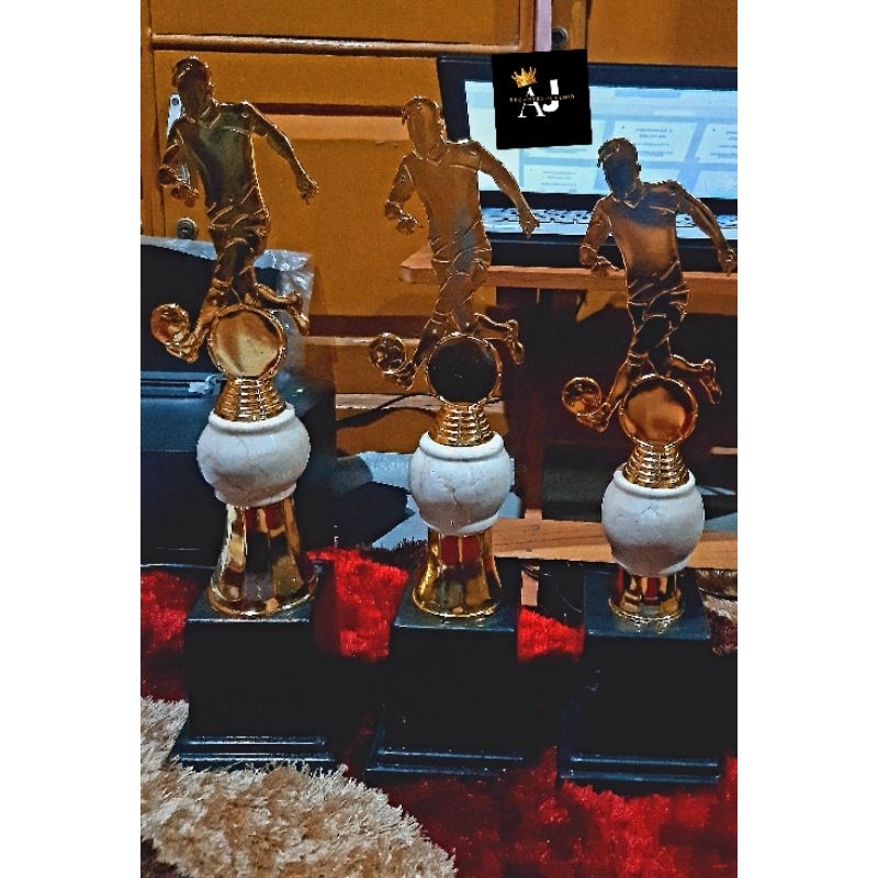 Piala /Trophy marmer Sepakbola Futsal 1 set